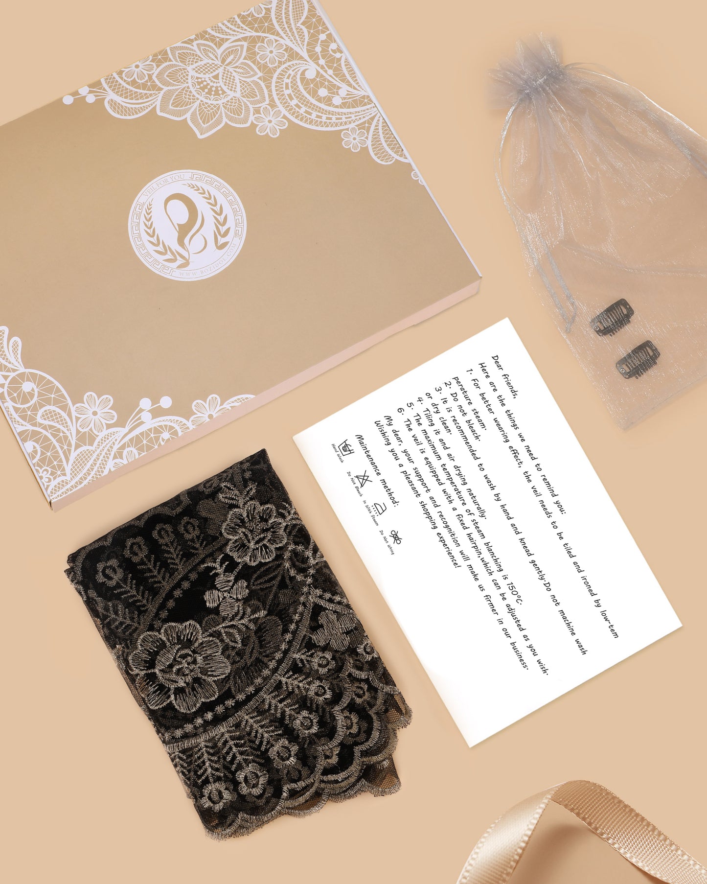 Bozidol Women's Catholic Mantilla: Veils Sacred Vintaged Lace Scarf Shawl Spanish Style Church Mass Veil