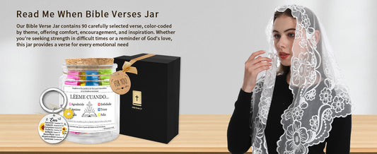 Spanish Bible Verse Jar, Read Me When Bible Verses Jar, Leeme Cuando en Español, Tarro de Versículos Bíblicos en Español, Versos de la Biblia en Frasco en Español, Regalos Cristianos Para Mujer