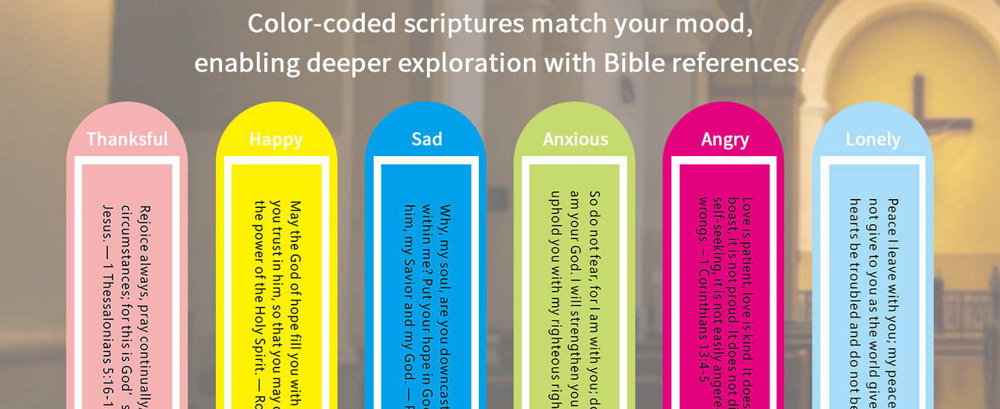 Bozidol Read Me When Bible Verses Jar, Color Coded Bible Verses in a Jar, Get Well Soon Gifts for Women Men, Christian Gift Box Comes with Cross Beads Bracelet, Keychain, Ribbon and Greeting Card